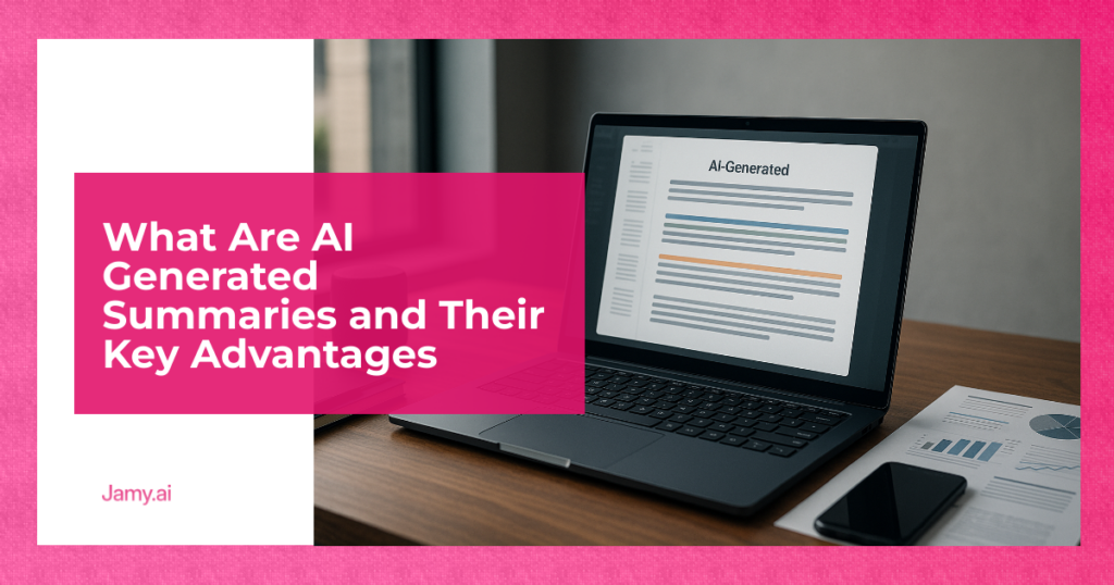 What Are AI Generated Summaries and Their Key Advantages