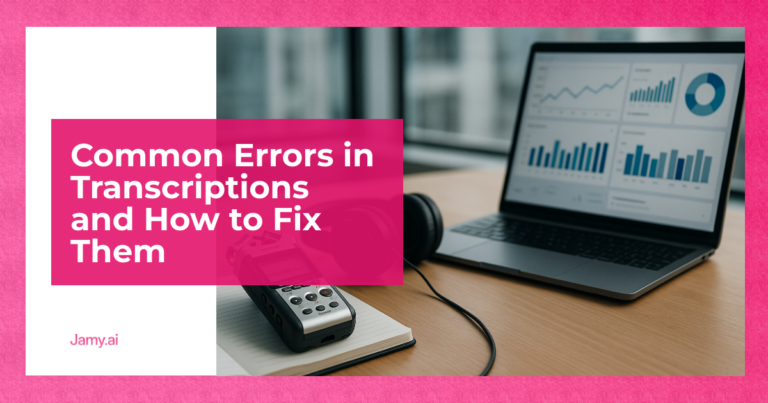 Audio Message Transcription Error: Common Errors and How to Fix Them ...